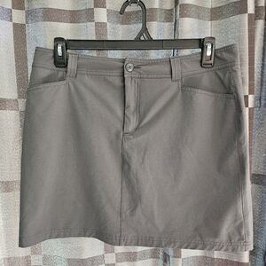 Eddie Bauer Skort, Grey Smoke, Size 12